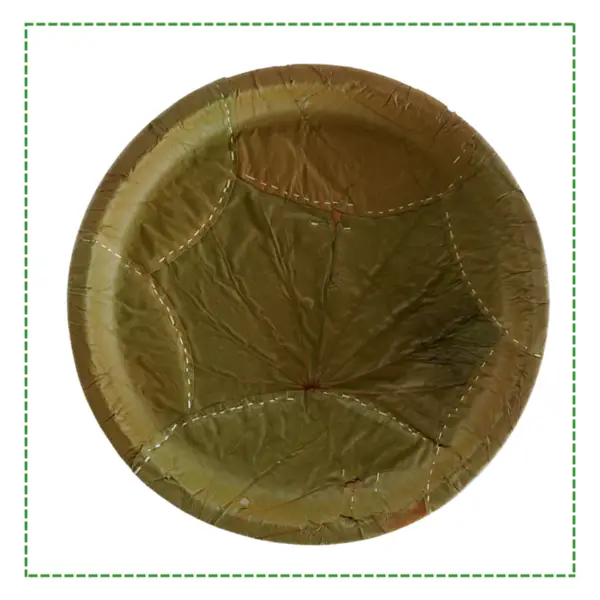 12" Round Plate | 22 oz | Compostable Palm Leaf