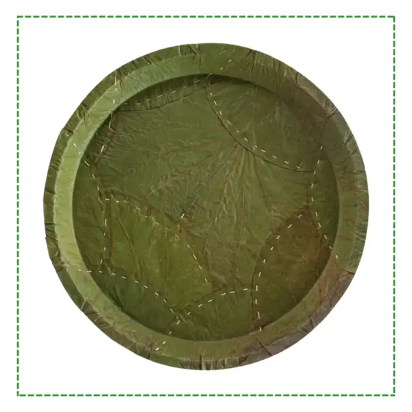 13" Round Plate | 22 oz | Compostable Palm Leaf